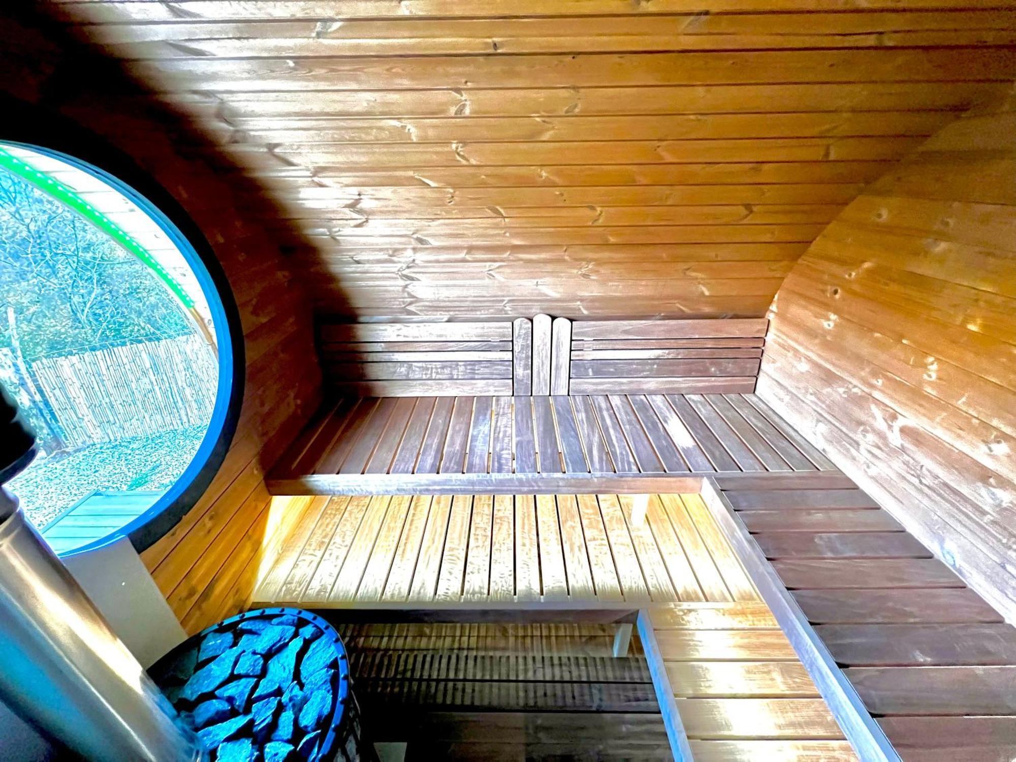 La Cabana Maria San Roque de Ríomiera Eksteriør bilde