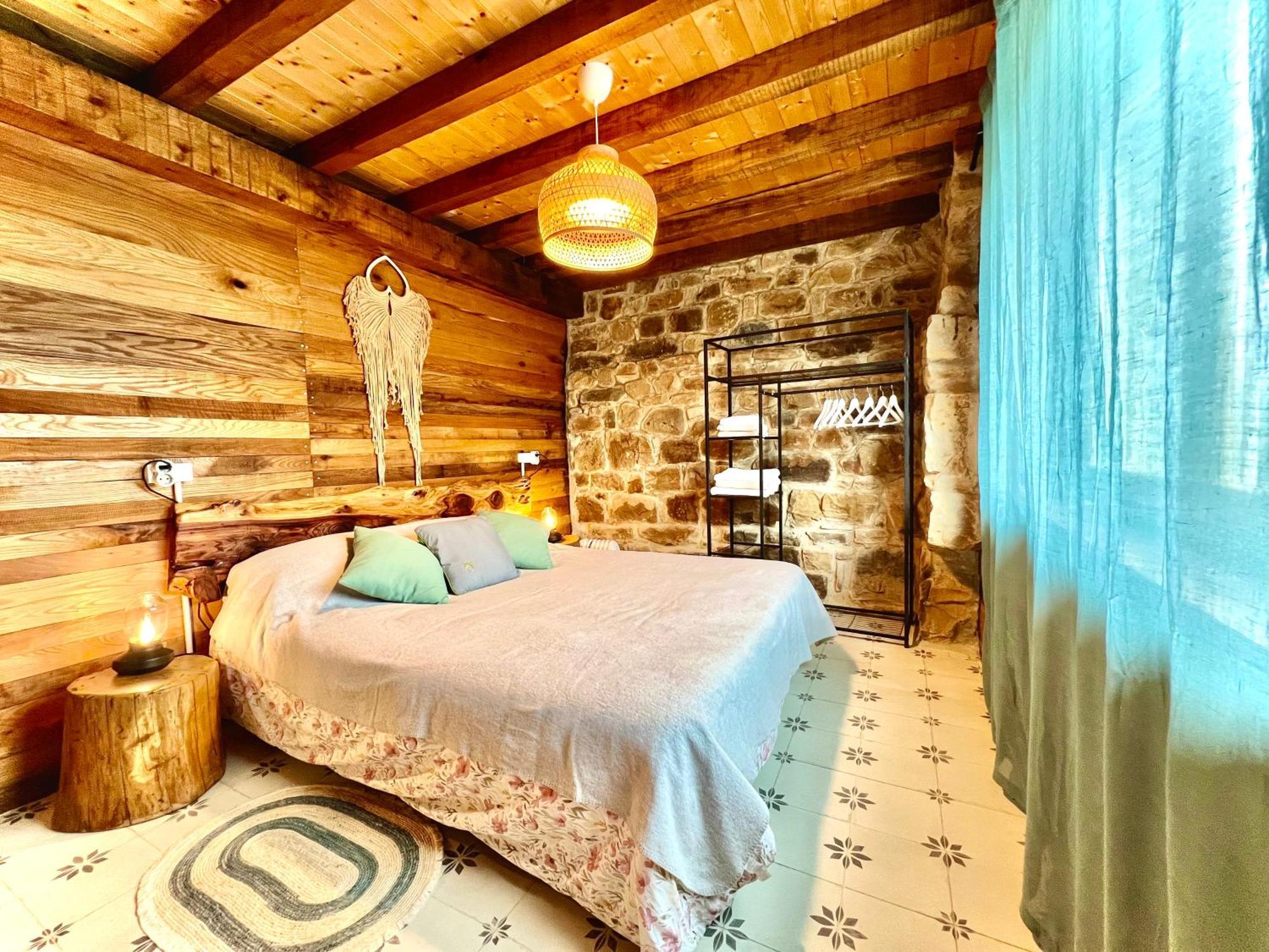 La Cabana Maria San Roque de Ríomiera Eksteriør bilde