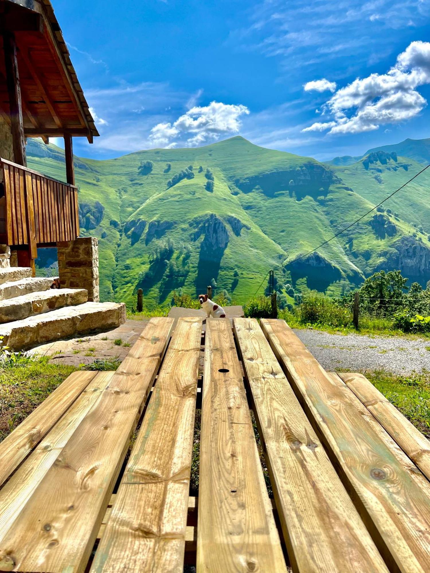 La Cabana Maria San Roque de Ríomiera Eksteriør bilde